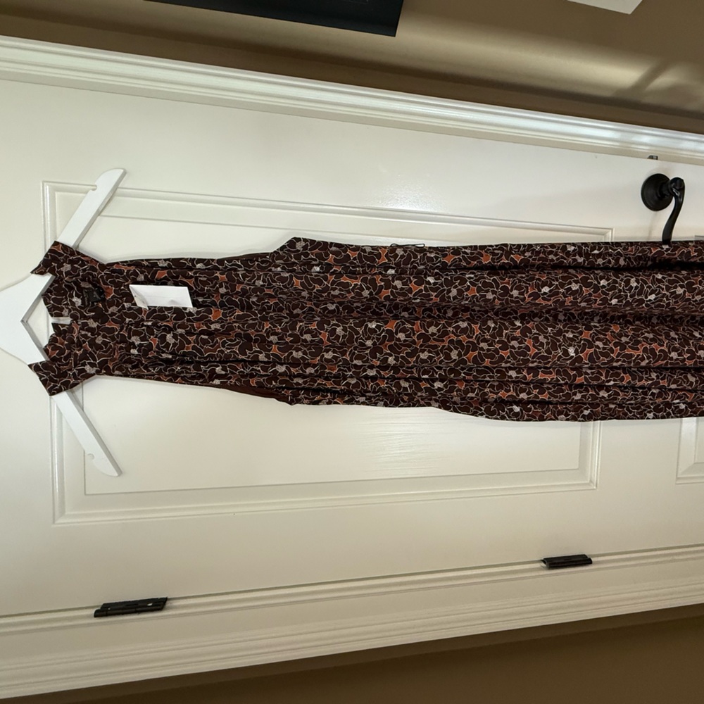 NWT Banana Republic maxi halter dress. Size L.